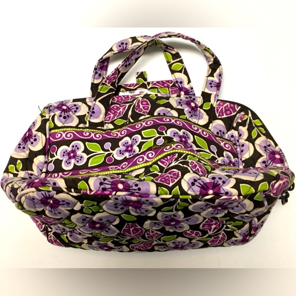 Vera Bradley Cosmetic Bag Tote Pouch 
Travel Like New Purple Pink - Picture 1 of 7